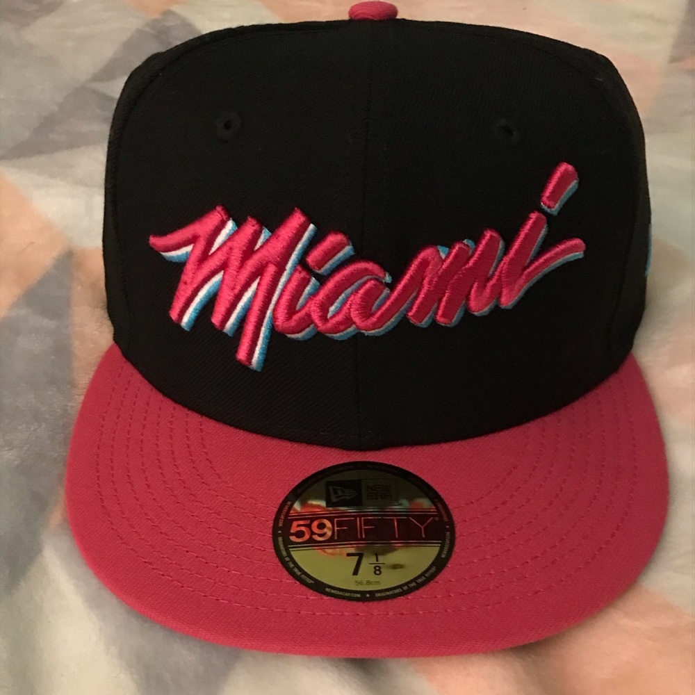 Miami Heat hat. Two sizes